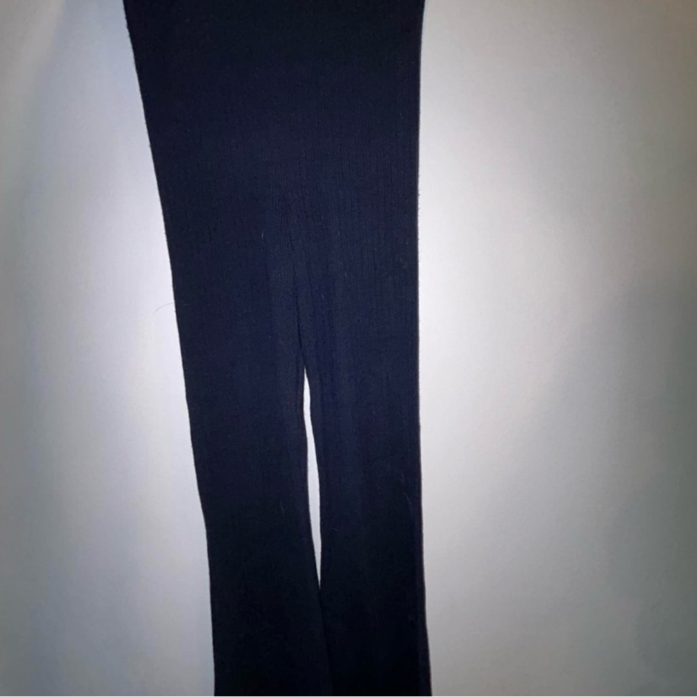 Women's Navy Ribbed Knit Set - Picture 6 of 6